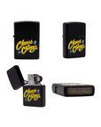Yellow & Blue Logo Zippo Lighter